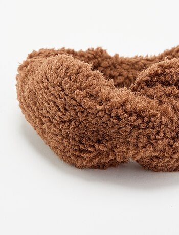 Bandeau pour cheveux effet moutonné