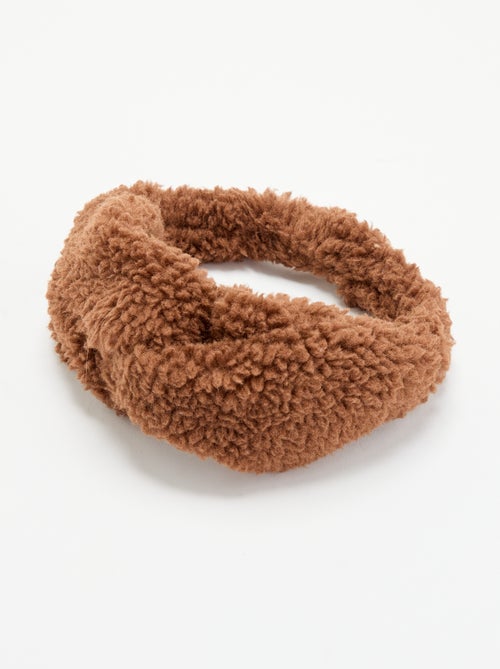 Bandeau pour cheveux effet moutonné - Kiabi Bandeau pour cheveux effet moutonné - Kiabi