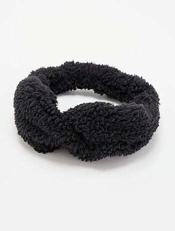 Bandeau pour cheveux effet moutonné