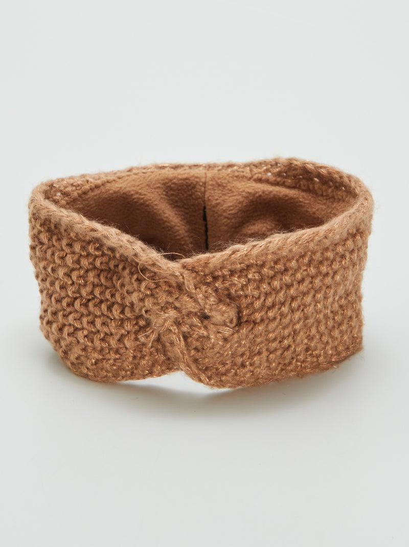 Bandeau pour cheveux MARRON - Kiabi