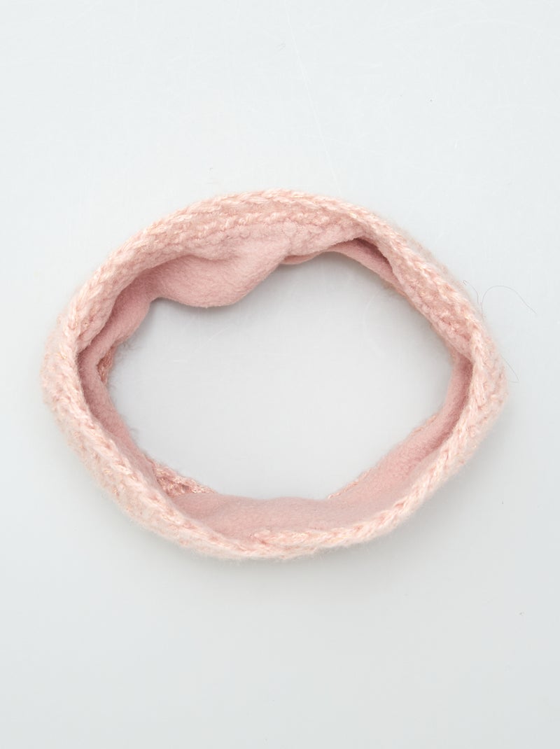 Bandeau pour cheveux ROSE - Kiabi