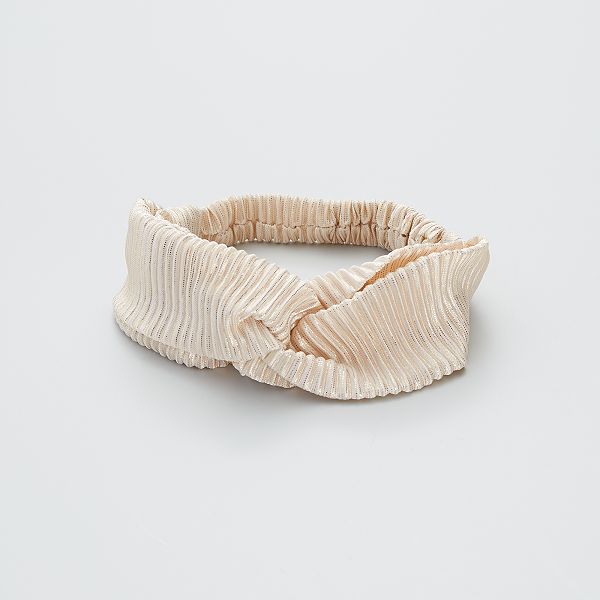 Bandeau Pour Les Cheveux Femme Dore Kiabi 4 00
