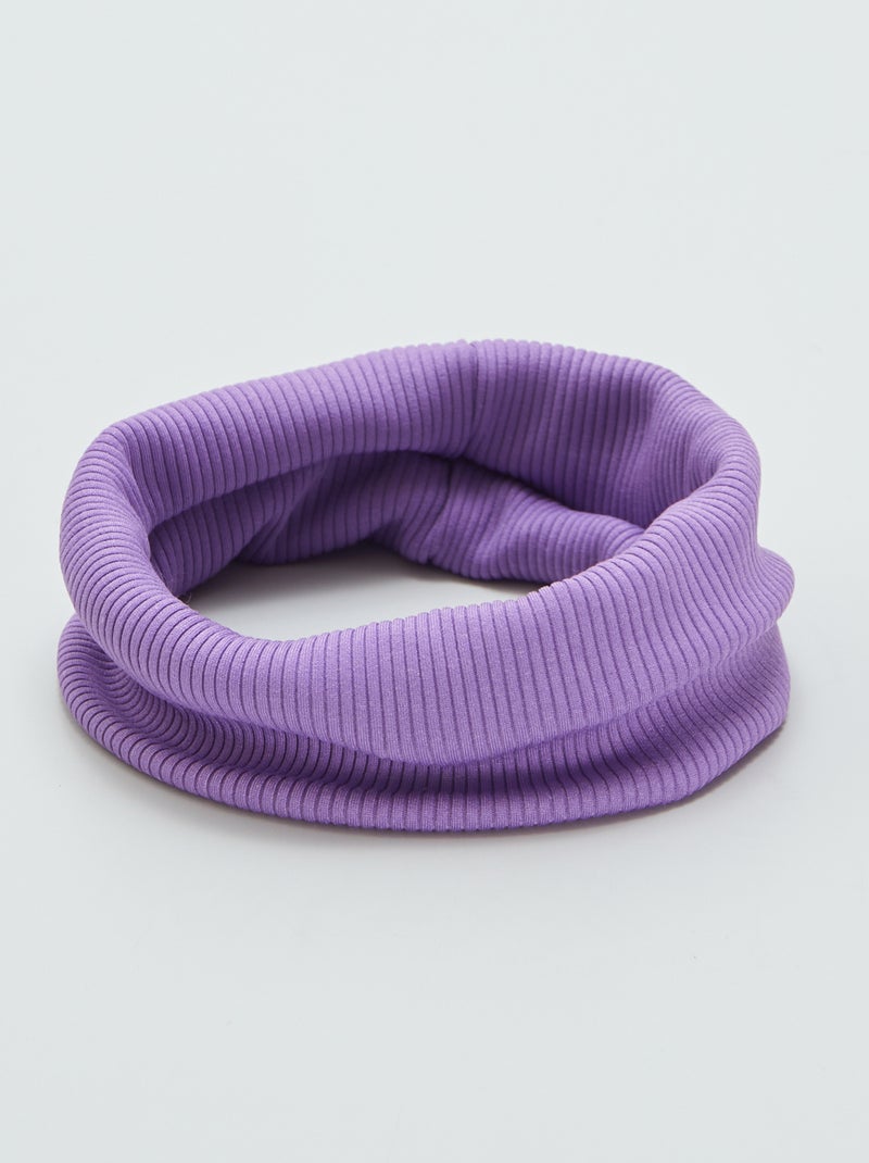 Bandeau uni Violet - Kiabi