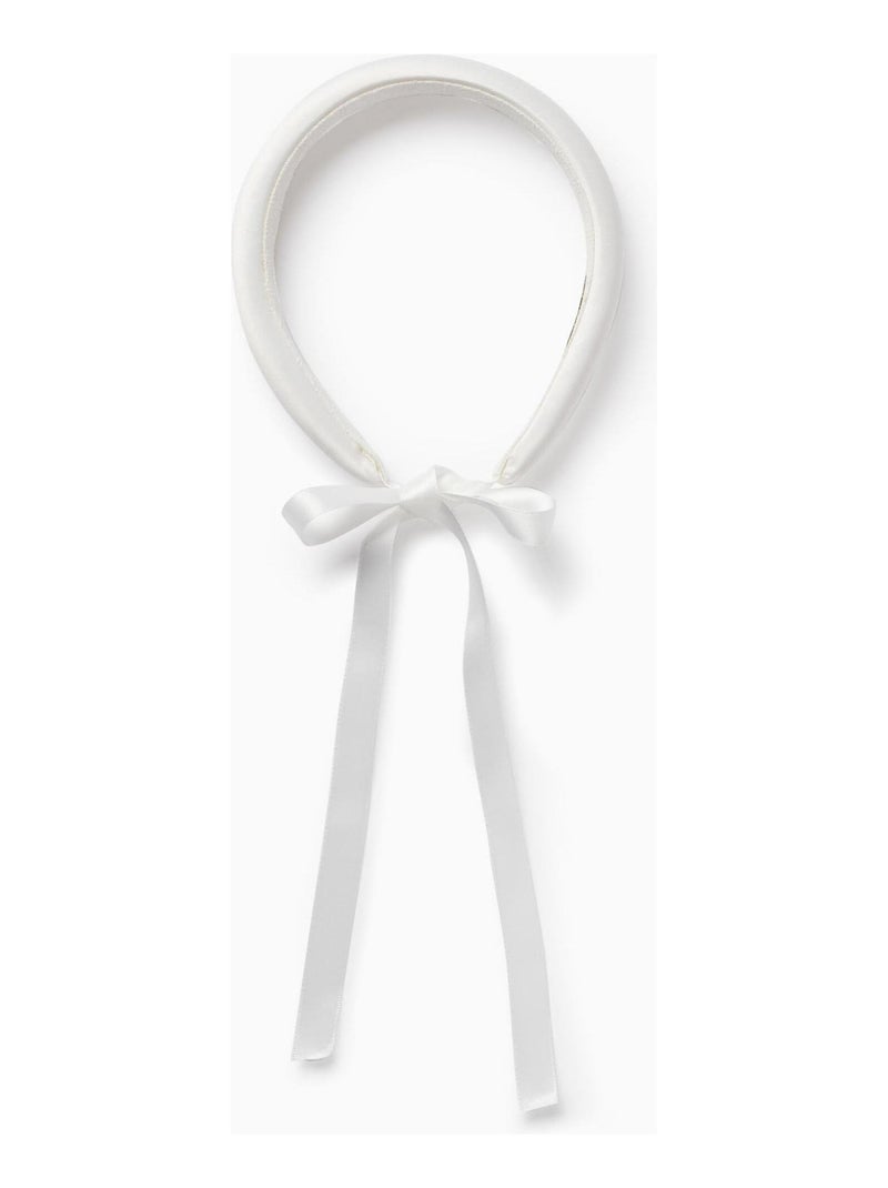 Bandeau pour cheveux  CÉRÉMONIE Blanc - Kiabi