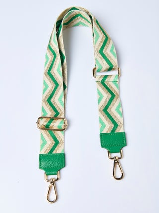 Bandoulière tissée chevrons pour sac à main