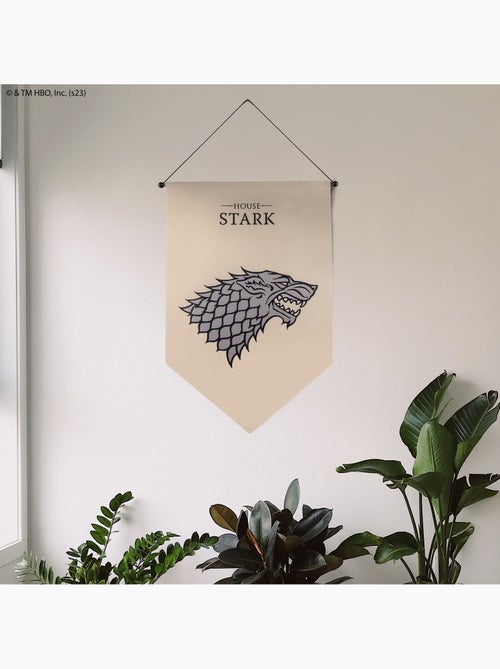 Bannière murale Stark - Game of Thrones - Kiabi