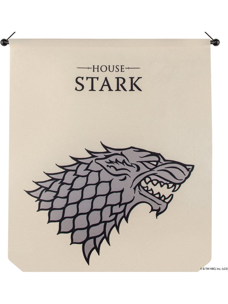 Bannière murale Stark - Game of Thrones Gris - Kiabi