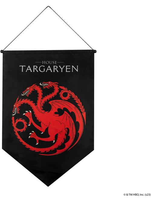 Bannière murale Targaryen - Game of Thrones - Kiabi
