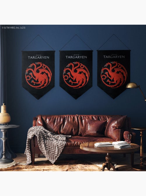 Bannière murale Targaryen - Game of Thrones - Kiabi