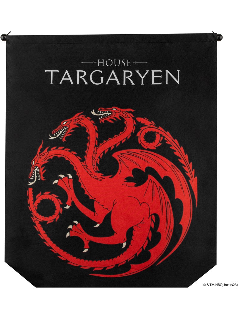 Bannière murale Targaryen - Game of Thrones Noir - Kiabi
