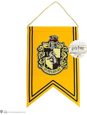 Bannière Poufsouffle - Harry Potter