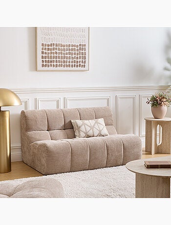 Banquette 2 places en chenille