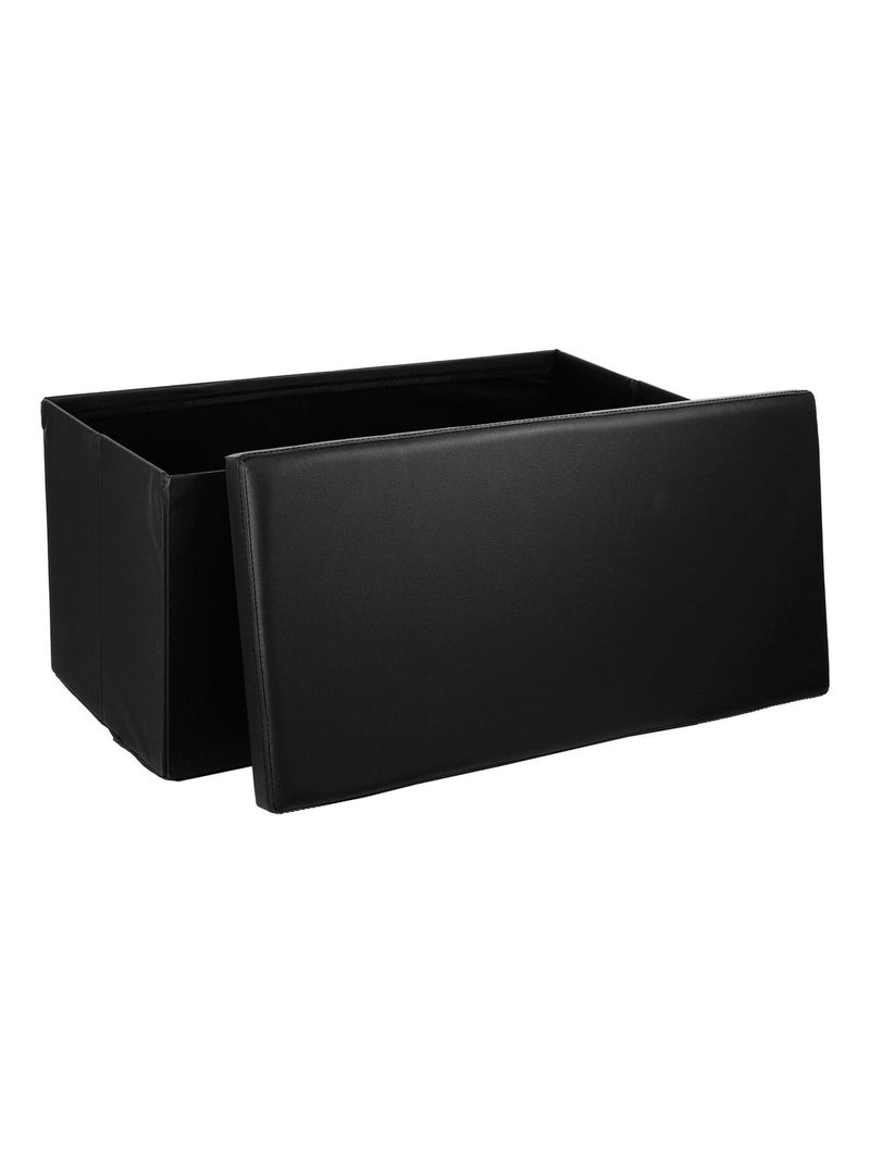 Banquette coffre pliable Loft Noir - Kiabi