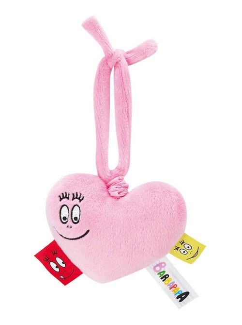 Barbapapa Lot De 3 Doudous Cœur Vibrant Peluche A Suspendre - Kiabi