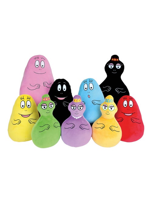 Barbapapa Lot De 7 Peluches 28 cm - Kiabi