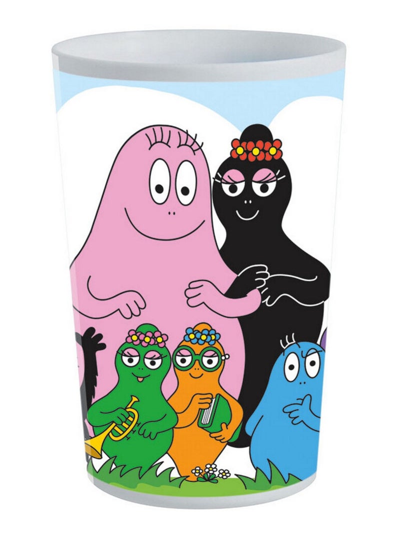 Barbapapa Lot Vaisselle  En Plastique Réutilisable Multicolore - Kiabi