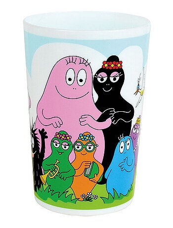 Barbapapa Verre En Plastique Réutilisable - 220ml