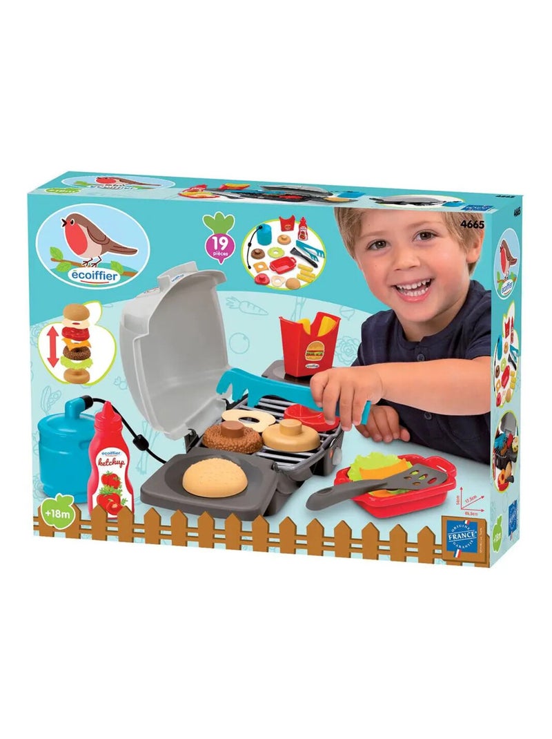 Barbecue Burger - Ecoiffier Multicolore - Kiabi