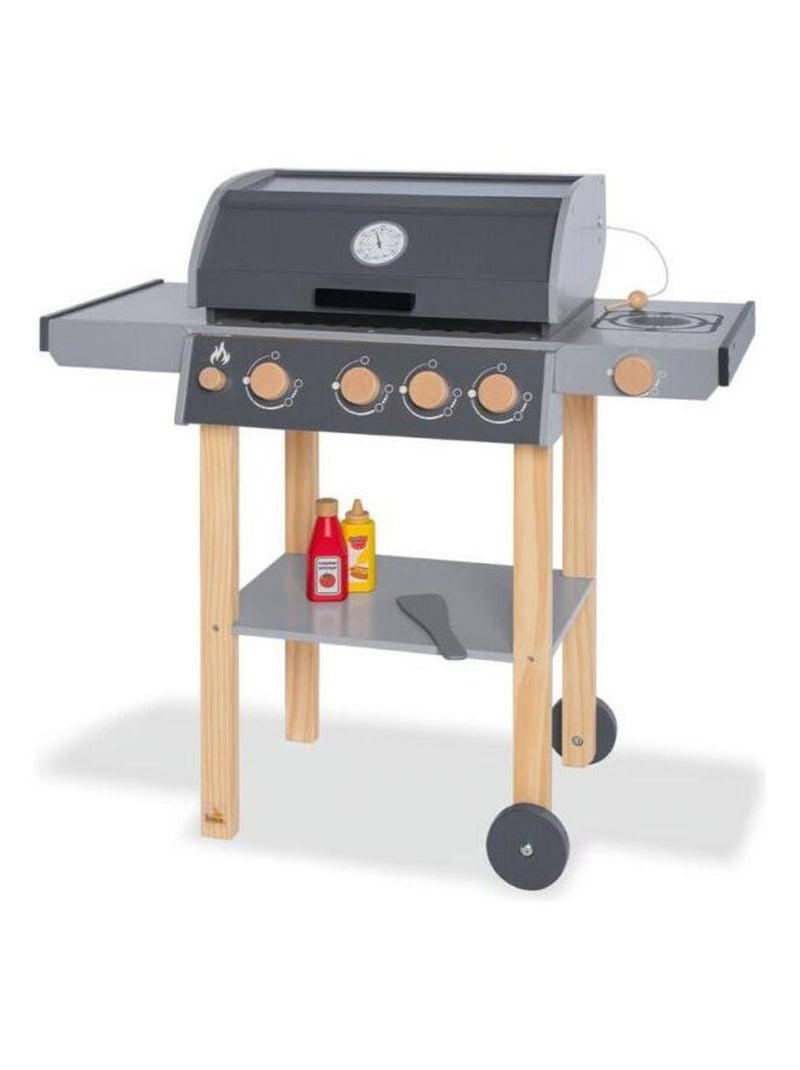 Barbecue en bois pour enfants Jeff Beige - Kiabi
