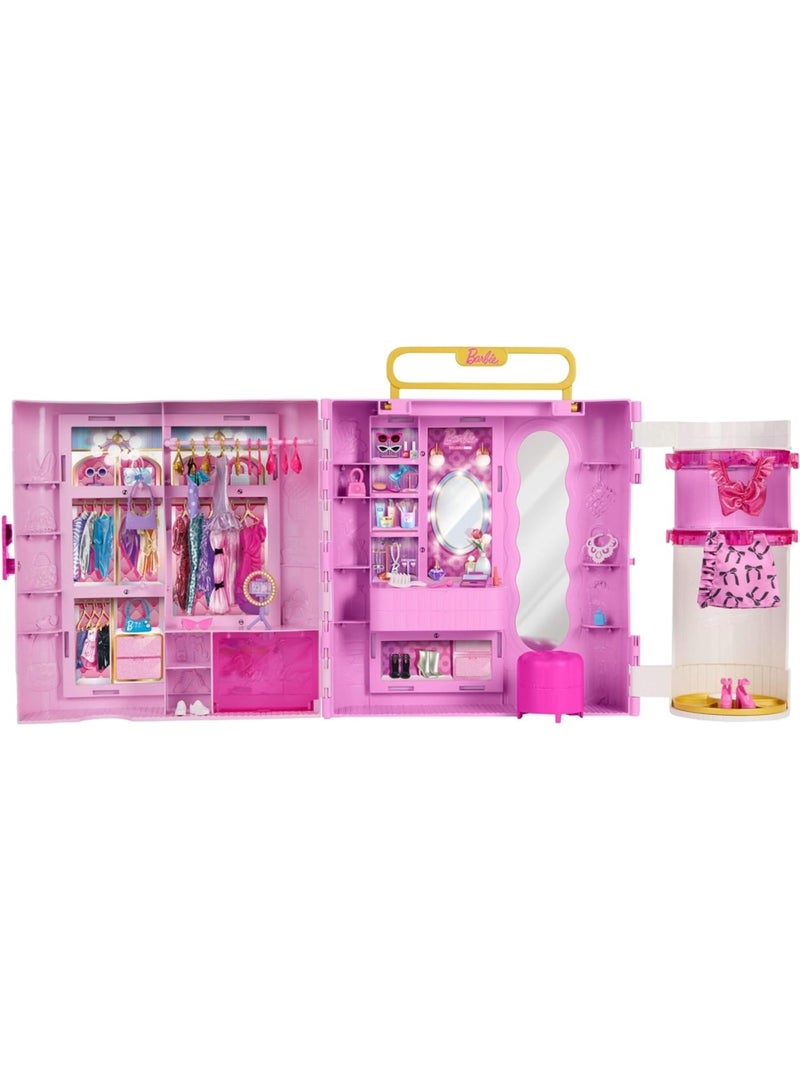 Barbie - armoire deluxe style Rose - Kiabi
