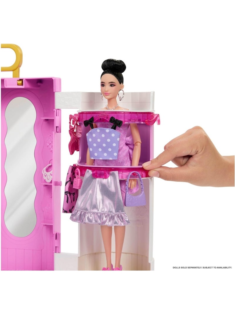 Barbie - armoire deluxe style Rose - Kiabi