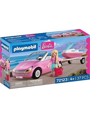 Barbie - Cabriolet & scooter de mer