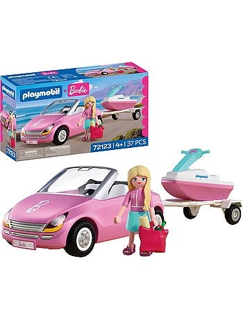 Barbie - Cabriolet & scooter de mer