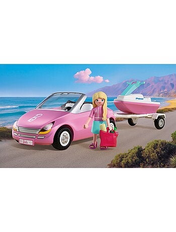 Barbie - Cabriolet & scooter de mer