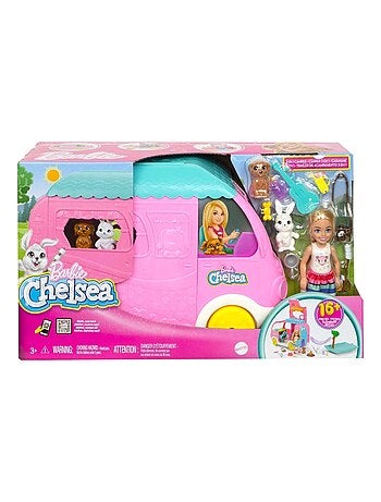 Barbie - Coffret Barbie Camping-Car De Chelsea