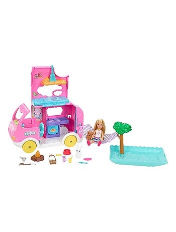 Barbie - Coffret Barbie Camping-Car De Chelsea