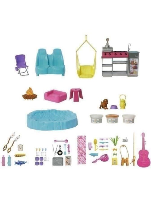 Barbie - Coffret CampingCar - Kiabi Barbie - Coffret CampingCar - Kiabi