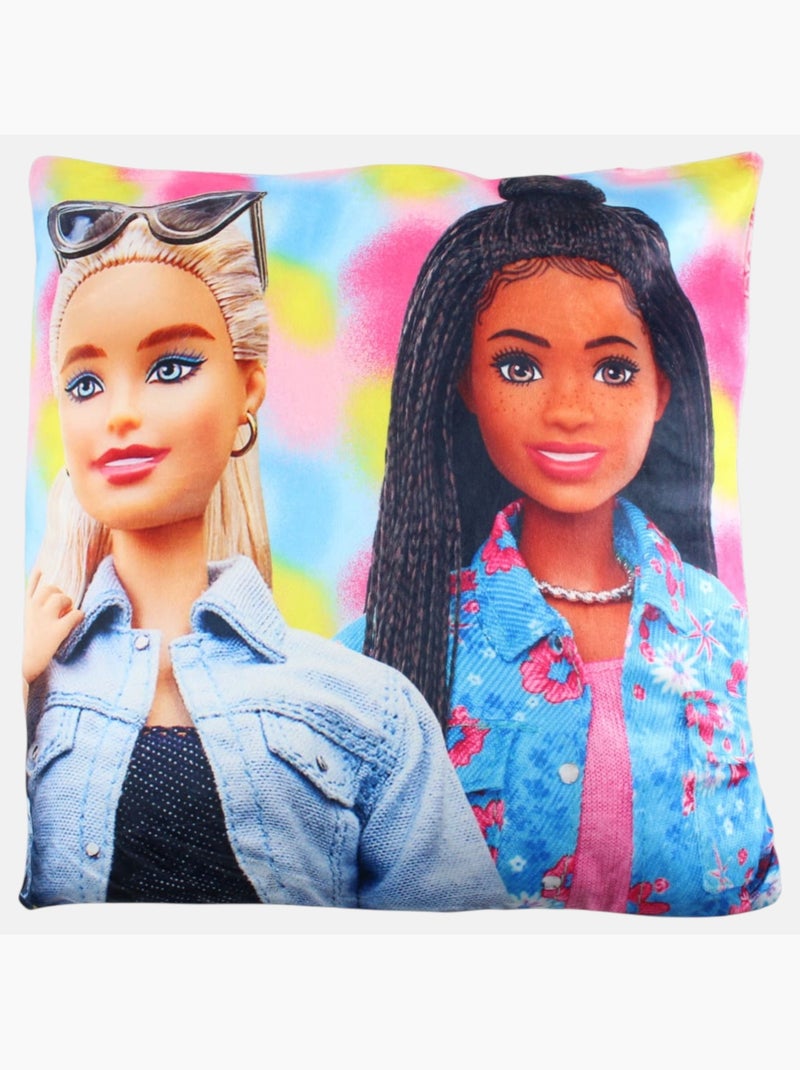 Barbie - Coussin fille avec dessin Rose - Kiabi
