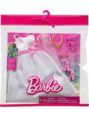 Barbie - Ensemble de vêtements de mariée