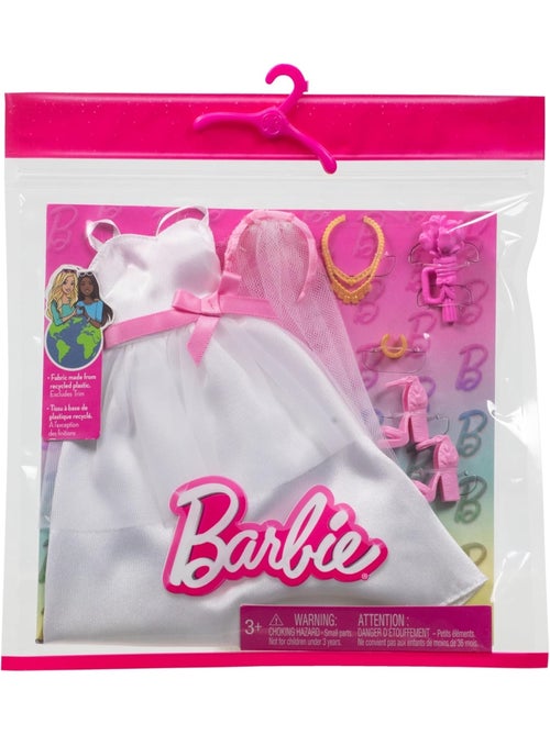 Barbie - Ensemble de vêtements de mariée - Kiabi