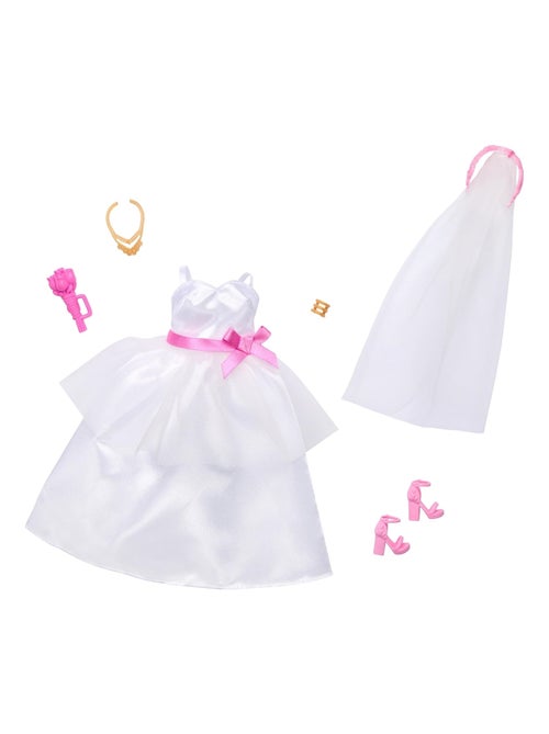 Barbie - Ensemble de vêtements de mariée - Kiabi