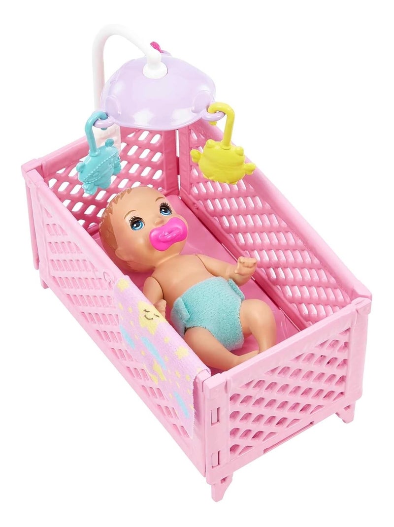 Barbie - Ensemble Skipper Baby-Sitter Violet - Kiabi