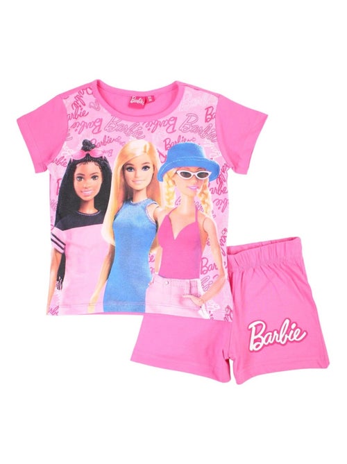 Barbie - Ensemble ​​T-shirt short Imprimé Barbie - Kiabi