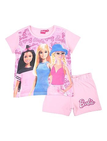Barbie - Ensemble ​​T-shirt short Imprimé Barbie