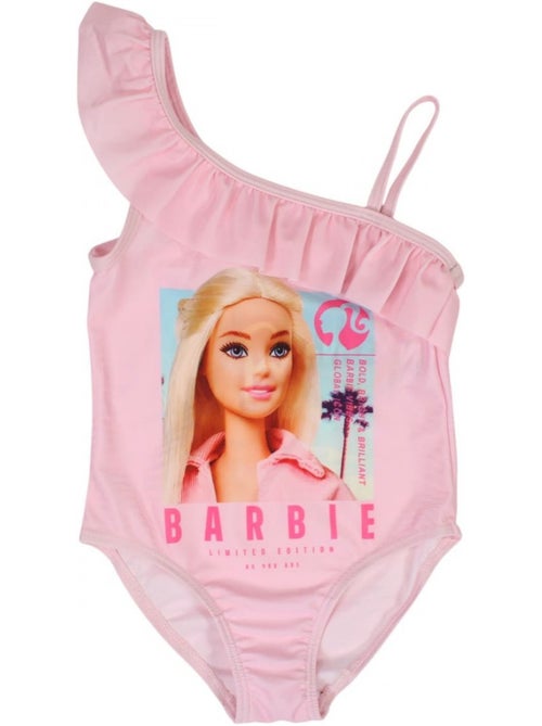 Barbie - maillot de bain 1 pièce asymétrique imprimé - Kiabi Barbie - maillot de bain 1 pièce asymétrique imprimé - Kiabi