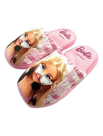 Barbie - Pantoufle fille Barbie Rose
