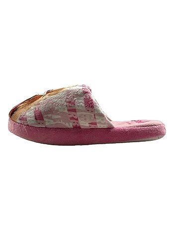 Barbie - Pantoufle fille Barbie Rose