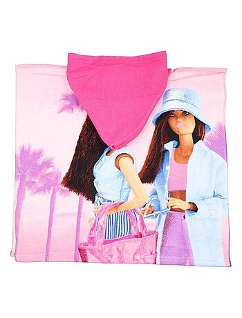 Barbie - Poncho imprimé Barbie