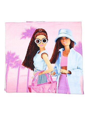 Barbie - Poncho imprimé Barbie