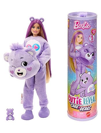 Barbie - Poupée Cutie Reveal Bisounours
