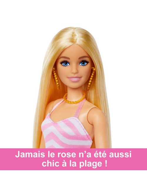 Barbie - Poupée de plage blonde - Kiabi