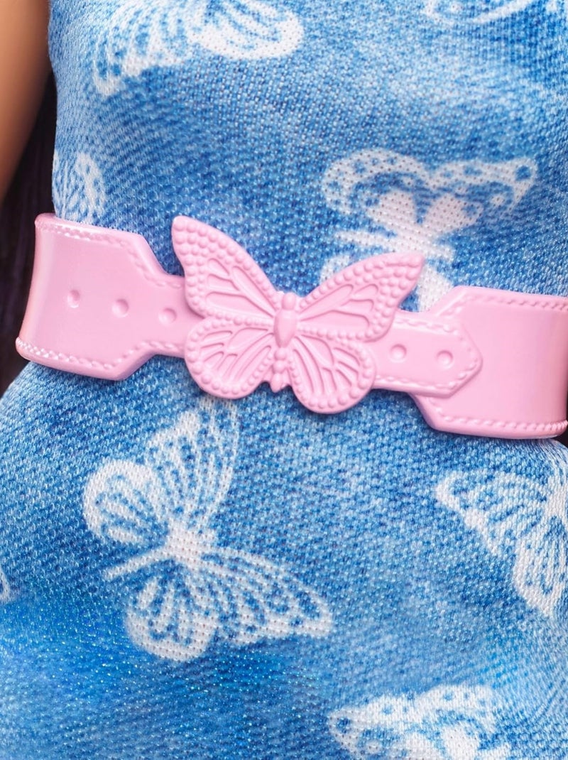 Barbie - Poupée Fashionistas aux cheveux violets Bleu Rose - Kiabi