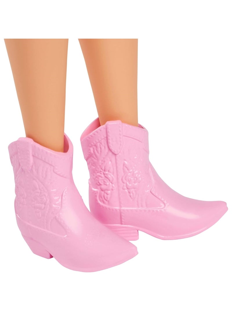 Barbie - Poupée Fashionistas aux cheveux violets Bleu Rose - Kiabi