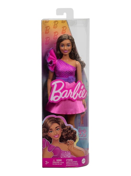 Barbie - Poupée fashionistas brune - Kiabi