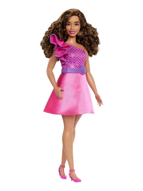 Barbie - Poupée fashionistas brune - Kiabi
