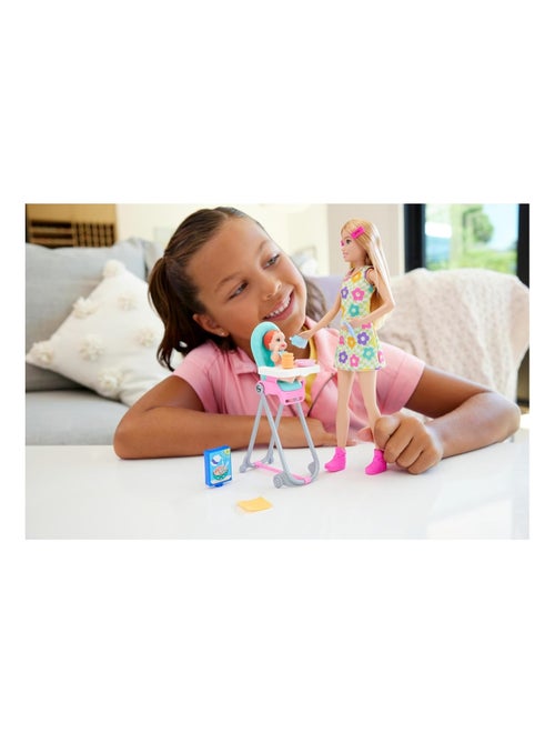 Barbie - Poupée Skipper et accessoires de baby-sitting - Kiabi